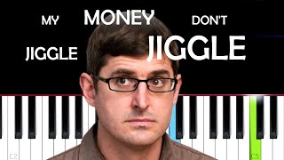 Duke amp Jones  My Money Dont Jiggle Jiggle It Folds Piano Tutorial [upl. by Marcela]