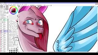 WATCHING YOU  MLP Gore Speedpaint [upl. by Gotcher]