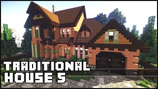 Minecraft  Traditional House 5 [upl. by Castor]