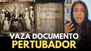 NÃO QUEREM QUE VOCÊ SAIBA DISSO  VAZA DOCUMENTO SECRETO DA ELITE MUNDIAL  ANUNNAKI  NEFILINS [upl. by Bresee496]