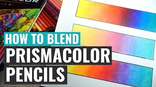 Prismacolor Blending  3 Methods You Can Use [upl. by Nosnor]