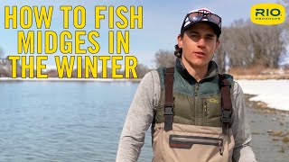 How To Fish Midges In The Winter [upl. by Galan]