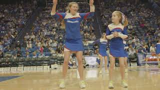 Firecrackers Jump Rope Team INCREDIBLE halftime show at Rupp Arena [upl. by Nohsed]