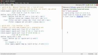 racket sorting video  quicksort [upl. by Haroun]