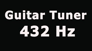 Guitar Tuning at 432Hz [upl. by Andrus]