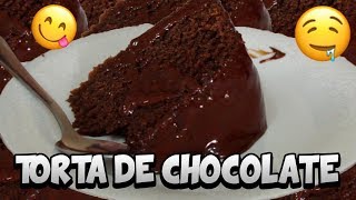 COMO PREPARAR UNA TORTA HUMEDA DE CHOCOLATE🎂  Victoria Abanto [upl. by Nedaj]