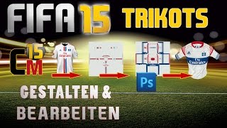 FIFA 15  Trikots gestalten amp bearbeiten  TUTORIAL  CREATION MASTER 15 [upl. by Yartnod]