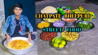 Chatpate Ka Full Recipe 🤤  Bhelpuri Recipe  The Villager Bishal [upl. by Fitalludba368]