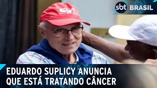 Eduardo Suplicy é diagnosticado com linfoma nãoHodgkin  SBT Brasil 271024 [upl. by Millisent]