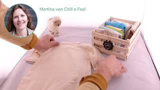 KonMari Methode  Babykleidung falten nach Marie Kondo [upl. by Dora]