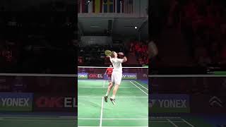 EP23Amazing Shots 😬😬 Lin Dan 林丹 vs Viktor Axelsen安赛龙 shorts badminton [upl. by Esiouqrut]