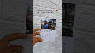 Personalised photo calendar 2025🌸🌷📸 trending 2025 calendar love positiveaffirmation [upl. by Fowle]