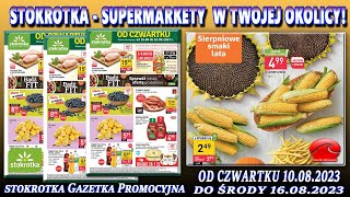 STOKROTKA Nowa Gazetka Od 10082023 Najnowsze Promocje Tygodnia W Dobrych Cenach  Co warto kupić [upl. by Teodorico382]