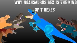 Why Noahsaurus Rex Is King Of T Rexes Sticknodes No sound [upl. by Justis664]