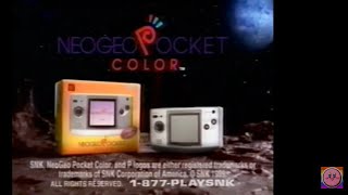 SNK Neo Geo Pocket Color Commercial Way Ahead of the Game 1999 [upl. by Dorthy549]