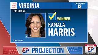 Kamala Harris vs Donald Trump  2024 Election Night Full Prediction [upl. by Ytsenoh117]