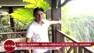 Destinos Gaviota en Cuba visitando el Salto del Guayabo en Holguín con apoyo de ATG Hotels [upl. by Aynod275]