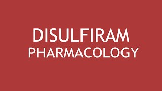 Pharmacology of Disulfiram  Dr Shikha Parmar [upl. by Durkin]