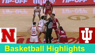 Indiana vs Nebraska Basketball Game Highlights Jan 3 2024 [upl. by Ordnasela]