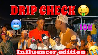 DRIP CHECK 😂🔥💰🤑INFLUENCER EDITION IN K1 PENS DOWN PARTY HOSTED BY GUM GUM 🐐🎬 [upl. by Gaither]