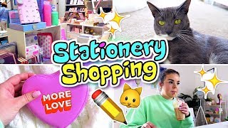 STATIONERY SHOPPING  I GOT A CAT [upl. by Araes]