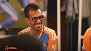 PM Modi asks team India bowler Yuzvendra Chahal as to why he was so serious [upl. by Halimaj182]