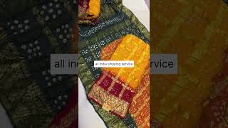 traditional rajsthani ghat chola saree fashion partywaresaree freedelivery  partywaresarees [upl. by Arba]