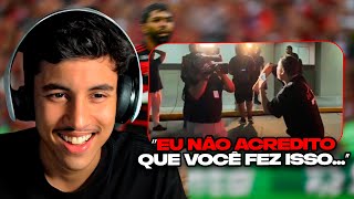 RENATO REAGE TORCIDA DO FLAMENGO PROTESTA PELA RENOVAÇÃO DE GABIGOL NO AEROPORTO APÓS O TÍTULO [upl. by Aihsakal]