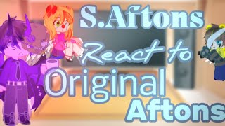 Stereotypical Aftons react to Original Aftons  •its official kiki• itsofficialkikiAlt [upl. by Ilona]