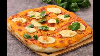 Impasto pizza Bonci come fare una pizza soffice e saporita con lievitazione 24h [upl. by Noitsirhc253]