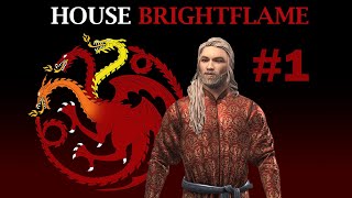 The Rise of House Brightflame  CK3 AGOT Ep1 [upl. by Adlai779]