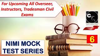 NIMI MOCK TEST SERIESFIRST SEMESTER ITI DRAUGHTSMAN CIVILENGG DRAWINGCIVIL ENGINEERING EXAMS [upl. by Kaleena]