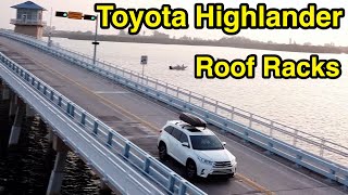 How to Install THULE Roof Cross Bars Toyota Highlander  Toyota Kluger [upl. by Swagerty]