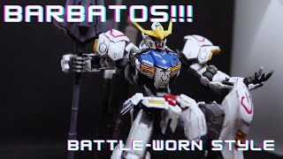 QuickBuild MG Barbatos Battleworn customize [upl. by Edualc]