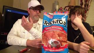 Tostitos Salsa Ranchera Tortilla Chips  The Beer Review Guy [upl. by Gilbart500]