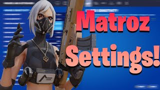 I Tried Best Fortnite Settings Martoz Settings [upl. by Graybill413]