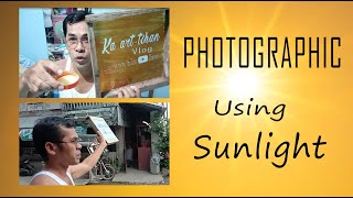 How to Make Photographic on SilkscreenUsing Sunlight [upl. by Gneh]