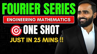 FOURIER SERIES  ONE SHOT  ENGINEERING MATHEMATICS  PRADEEP GIRI SIR [upl. by Yznil]