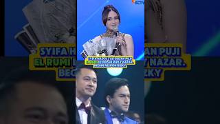 uwu nya syifahadju puji elrumi di depan rizkynazar  artis videoshort fyp sctv beritaviral [upl. by Langston740]