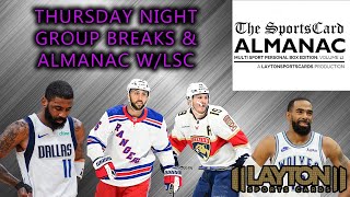 Thursday Night Group Breaks w LSC [upl. by Artima]