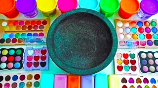 RAINBOW Slime🌈 Mixing random into Slime I Making Slime Mixing Glitter [upl. by Bing]