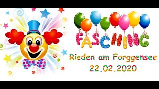 2020 02 22 Rieden Faschingsumzug [upl. by Eleynad]