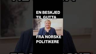 19 november er mannsdagen Her en en hilsen fra flere norske politikere til alle menn [upl. by Attelrak150]