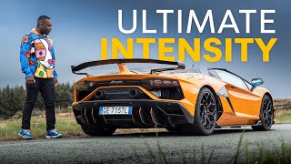 Lamborghini Aventador SVJ Roadster Review Roof Down Pulse UP 4K [upl. by Jecoa]