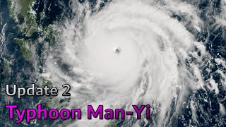 Super Typhoon ManYi Pepito nears landfall in Catanduanes [upl. by Marni476]