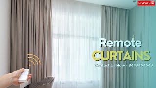 Remote Controlled Curtains [upl. by Sairtemed]