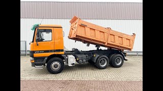 DAIMLERBENZ Actros 2640 K 6x4 [upl. by Katsuyama]