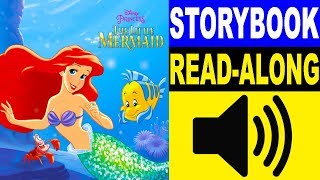 The Little Mermaid Read Along Story book Read Aloud Story Books The Little Mermaid Storybook 1 [upl. by Lundberg127]