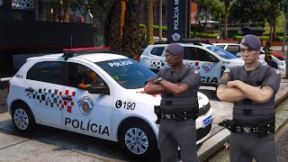 PRMEIRO DIA DE TRABALHO NA POLÃCIA  GTA RP CAPITAL CITY [upl. by Scherle]