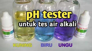 pH Tester untuk Tes pH Air Alkali  ph tester air [upl. by Aldus]